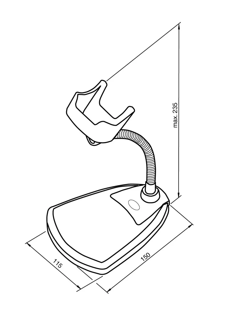 Pepperl Fuchs OHV-BRACKET – End stop for OHV100-F222-R2 — photo 3 of 3
