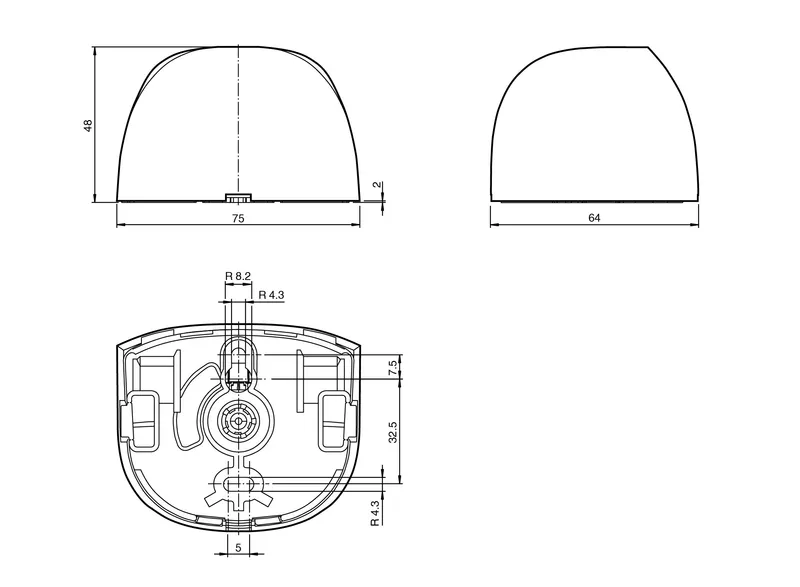 Radar motion sensor ECHO-D-NA black — photo 3 of 4