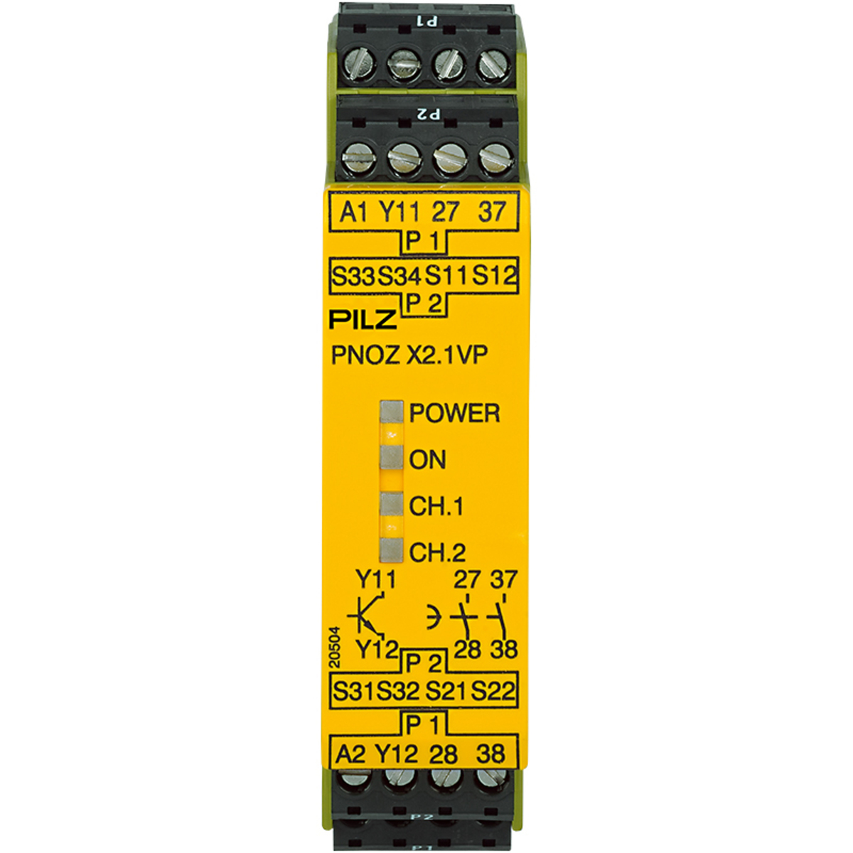PNOZ X2.1VP 0.75/24VDC 1so  2n/o fix