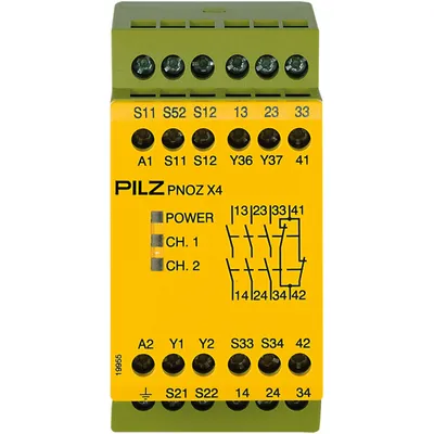 PNOZ X4 120VAC 3n/o 1n/c