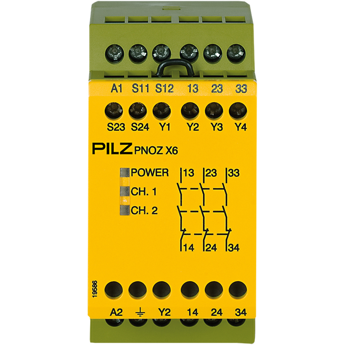 PNOZ X6 230-240VAC 3n/o