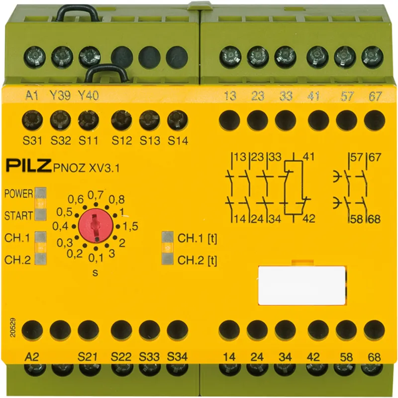 PNOZ XV3.1 300/24VDC 3n/o 1n/c 2n/o t