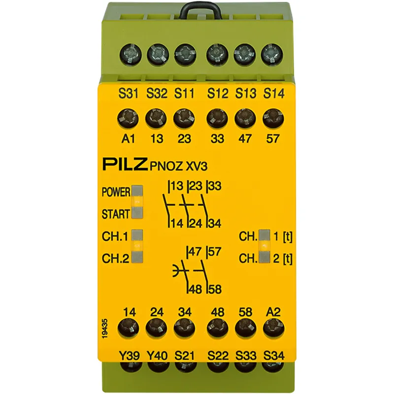 PNOZ XV3 3/24VDC 3n/o 2n/o t fix