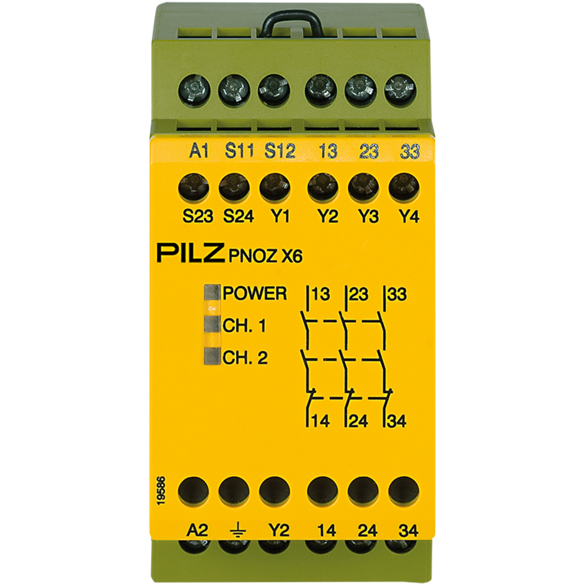 PNOZ X6 110-120VAC 3n/o