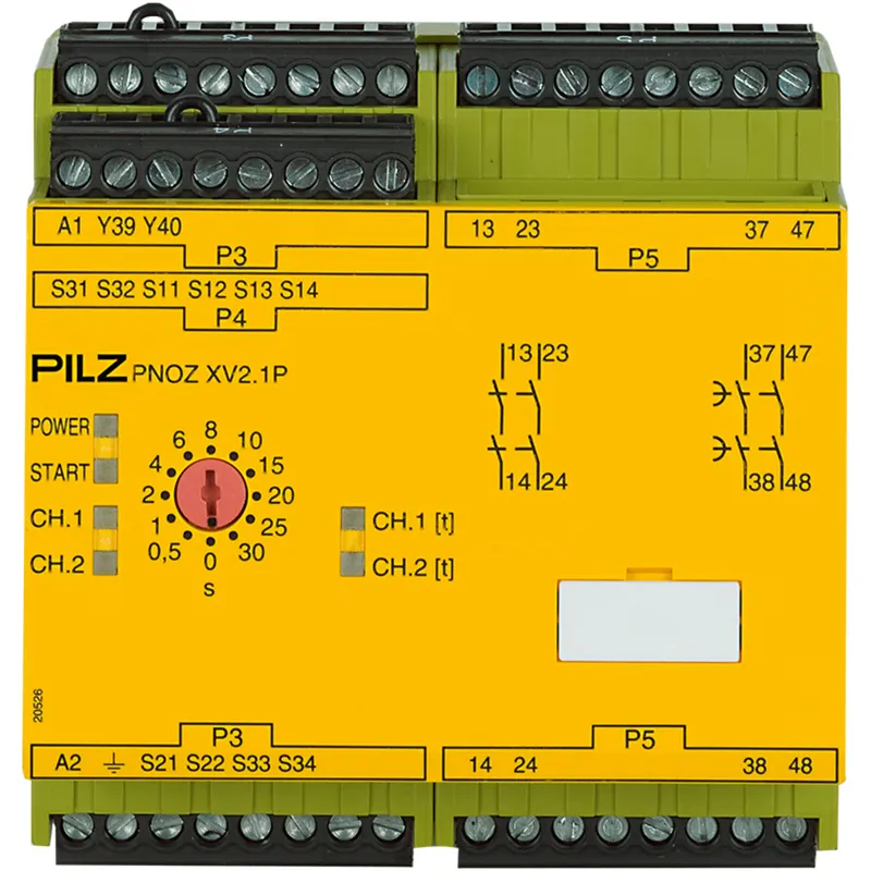 PNOZ XV2.1P 30/24-240VACDC 2n/o 2n/o t