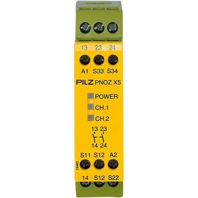 PNOZ X5J 24VDC 2n/o