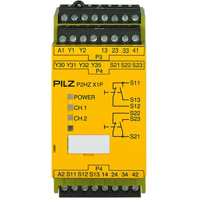 P2HZ X1P 24VAC 3n/o 1n/c 2so