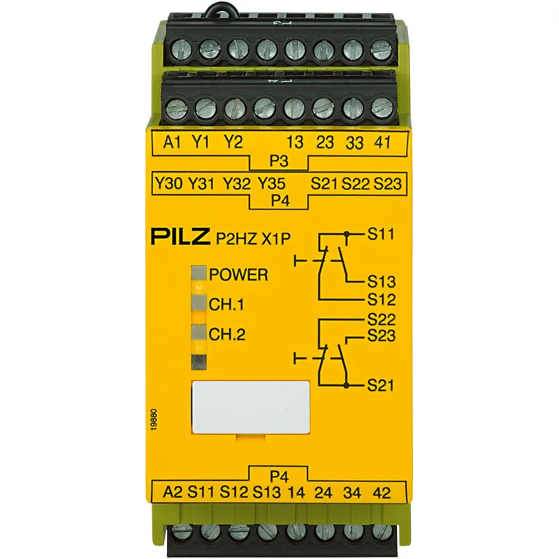 P2HZ X1P 24VAC 3n/o 1n/c 2so