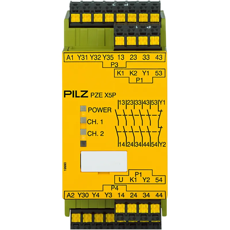 PZE X5P C 24VDC 5n/o 2so