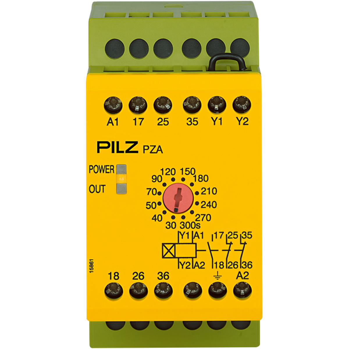 PZA 300/110-120VAC 1n/o 2n/c