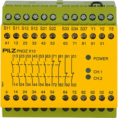 PNOZ X10 110-120VAC 6n/o 4n/c 3LED