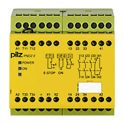 PNOZ 2 110VAC 3n/o 1n/c