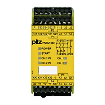 PNOZ X8P 110VAC 3n/o 2n/c 2so