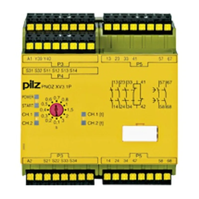 PNOZ XV3.1P C 3/24VDC 3n/o 1n/c 2n/o t