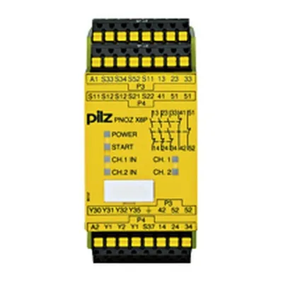 PNOZ X8P C 110VAC 3n/o 2n/c 2so