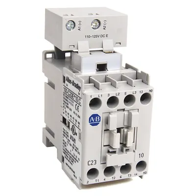 Allen-Bradley 100-C23EQ200 – IEC 23 A Contactor Allen-Bradley 100-C23EQ200 – IEC 23 A Contactor