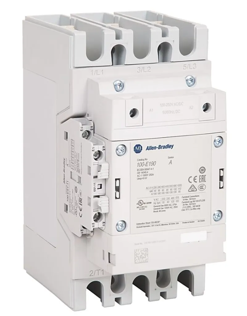 Rockwell Automation / Allen-Bradley 100-E190KJ11 – IEC 190 A Contactor — photo 2 of 2