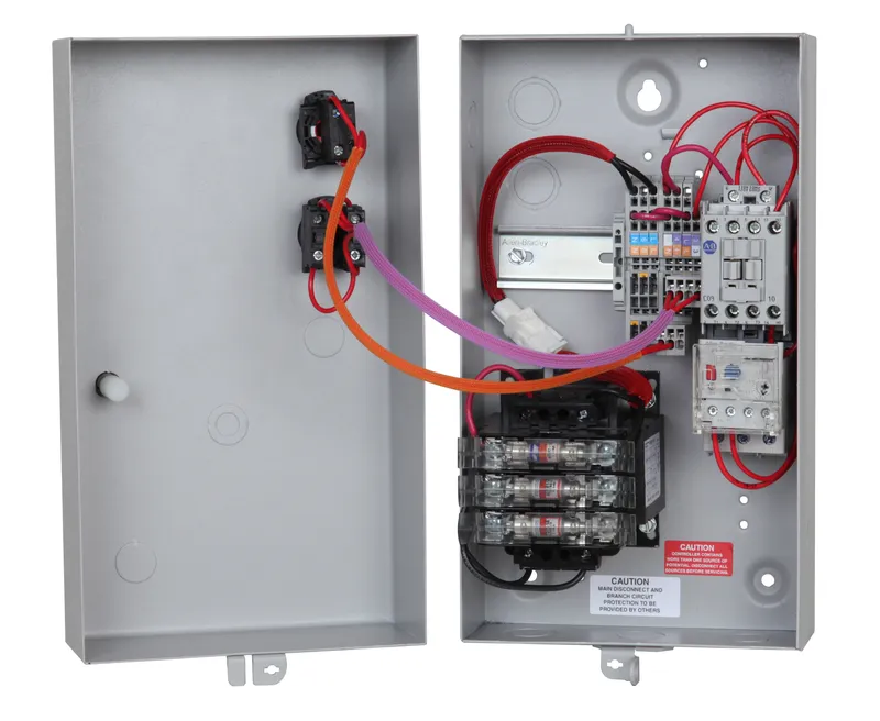 Rockwell Automation / Allen-Bradley 109-C09AC-A2E-1-4R-6P – IEC Enclosed Starter — photo 2 of 2