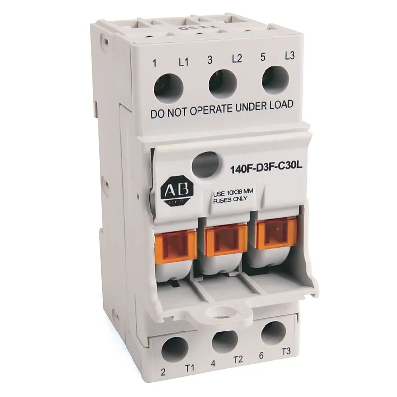 Rockwell Automation / Allen-Bradley 140F-D3F-C30L – 30 A UL Midget Fuse Holder - LED — photo 1 of 2