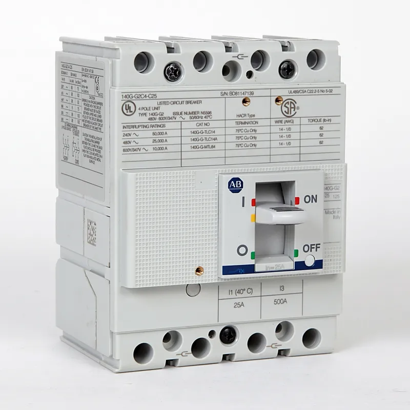 Rockwell Automation / Allen-Bradley 140G-G2C4-D12 – 140G 125A Frame Molded Case Ckt-Bkr
