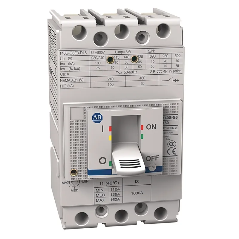 Rockwell Automation / Allen-Bradley 140G-G6E3-D16-UD – 140G 125A G Frame Molded Case Ckt-Bkr