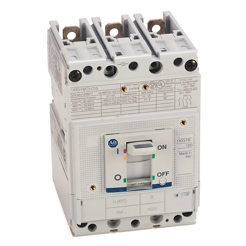 Rockwell Automation / Allen-Bradley 140G-H2I3-D10-MT – 140G 125A H Frame Molded Case Ckt-Bkr — photo 1 of 2
