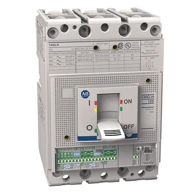 Allen-Bradley 140G-H3C3-C15 – 140G 125A Frame Molded Case Ckt-Bkr Allen-Bradley 140G-H3C3-C15 – 140G 125A Frame Molded Case Ckt-Bkr