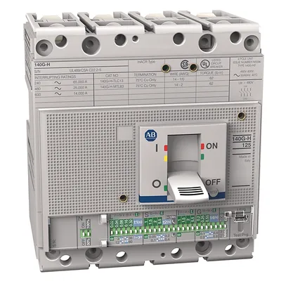 Rockwell Automation / Allen-Bradley 140G-H3I3-C60 – 140G 125A H Frame Molded Case Ckt-Bkr
