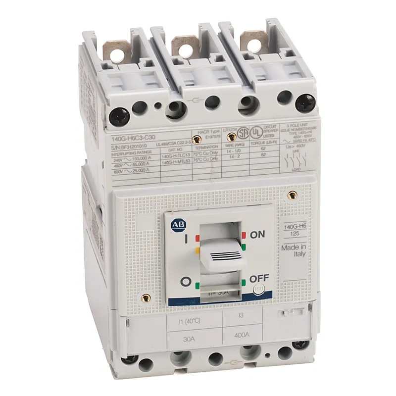 Rockwell Automation / Allen-Bradley 140G-H6C3-C50-MT – 140G 125A H Frame Molded Case Ckt-Bkr — photo 1 of 2