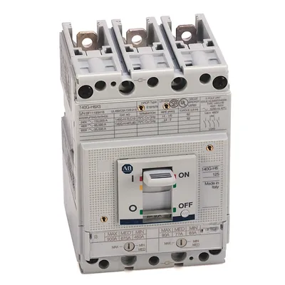 Rockwell Automation / Allen-Bradley 140G-H6F3-D12 – 140G 125A Frame Molded Case Ckt-Bkr