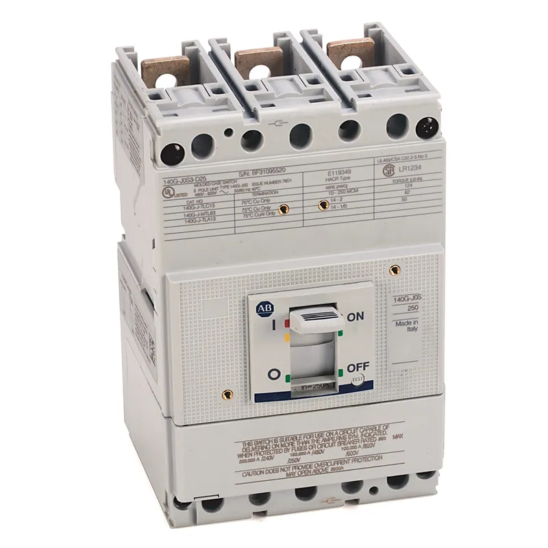 Rockwell Automation / Allen-Bradley 140G-J0C3-C60 – 140G 250A J Frame Molded Case Ckt-Bkr — photo 1 of 2