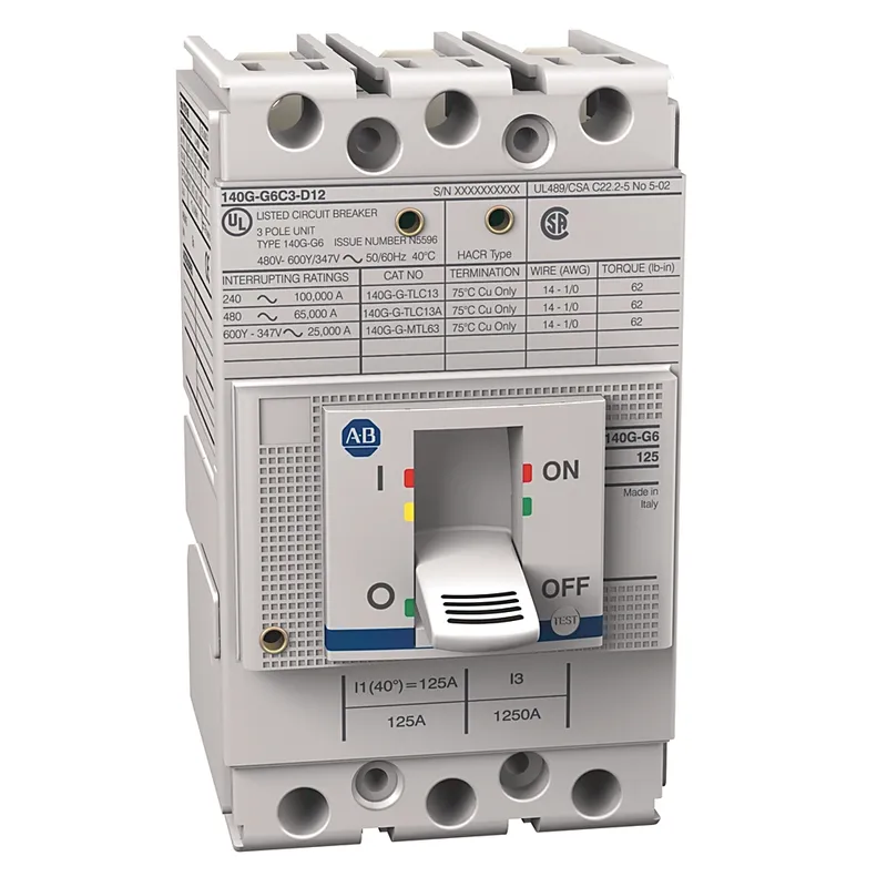 Rockwell Automation / Allen-Bradley 140G-J15C3-C70 – 140G 150A Frame Molded Case Ckt-Bkr — photo 1 of 2