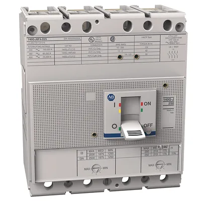 Allen-Bradley 140G-J6F4-C90 – 140G 250A J Frame Molded Case Ckt-Bkr Allen-Bradley 140G-J6F4-C90 – 140G 250A J Frame Molded Case Ckt-Bkr