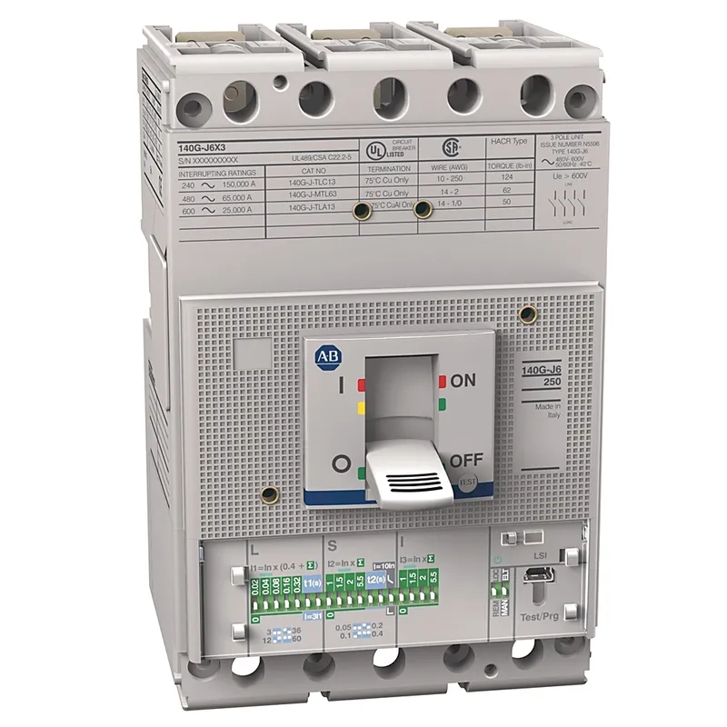 Rockwell Automation / Allen-Bradley 140G-J6H3-D25-SD – 140G 250A J Frame Molded Case Ckt-Bkr