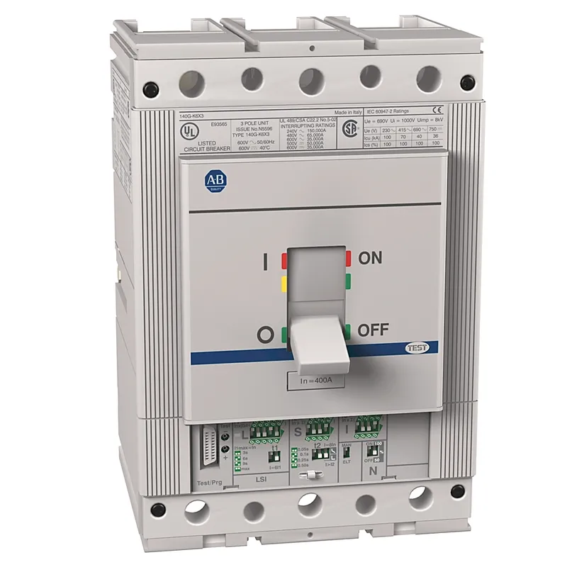 Rockwell Automation / Allen-Bradley 140G-K6H3-D30-SD-AA – 140G 400A K Frame Molded Case Ckt-Bkr — photo 1 of 2