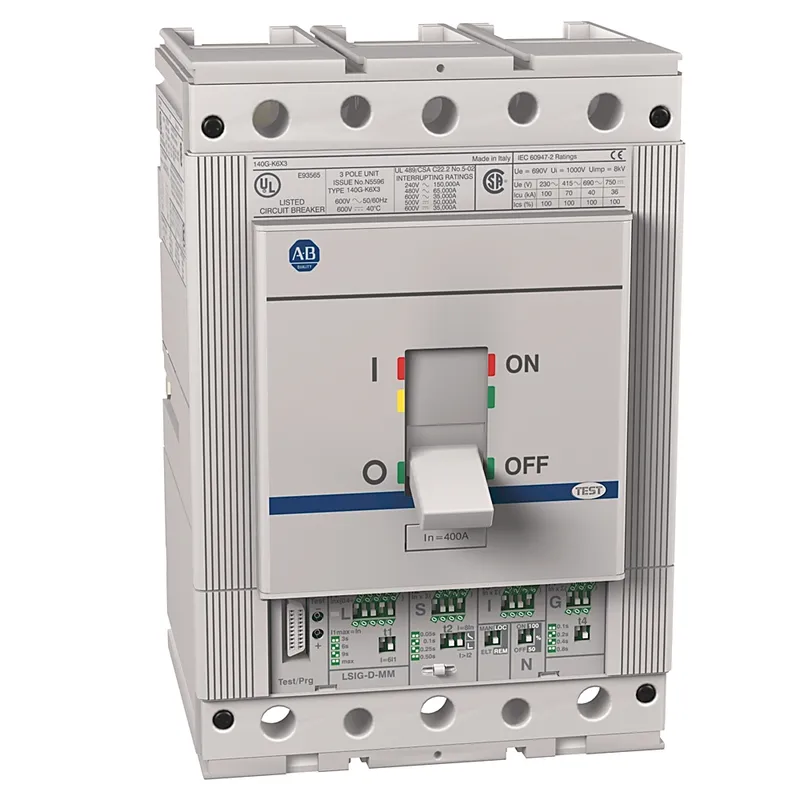 Rockwell Automation / Allen-Bradley 140G-K6K4-D40 – 140G 400A K Frame Molded Case Ckt-Bkr — photo 1 of 2