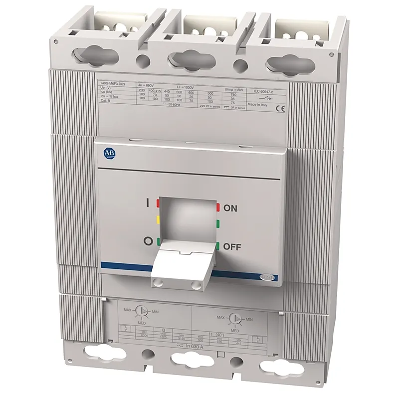 Rockwell Automation / Allen-Bradley 140G-M0F3-D63 – 140G 630A Frame Molded Case Ckt-Bkr — photo 1 of 2