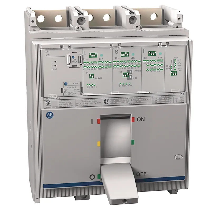 Rockwell Automation / Allen-Bradley 140G-N5H3-E12-UD-AJ – 140G 1200A N Frame Molded Case Ckt-Bkr