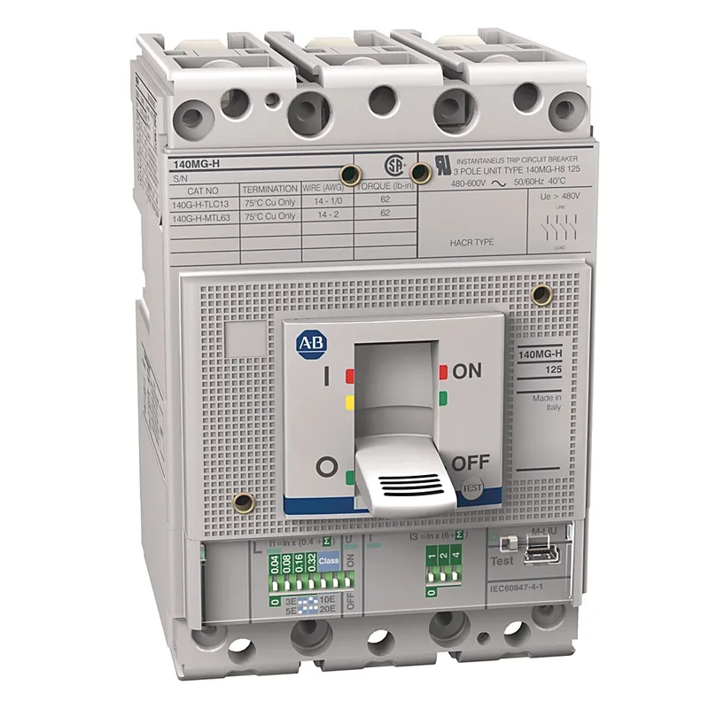 Rockwell Automation / Allen-Bradley 140MG-H8E-C60-BA – 140G 125A H Frame Mtr Protection Ckt-Bkr