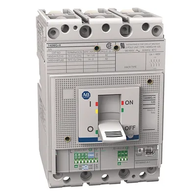 Rockwell Automation / Allen-Bradley 140MG-H8E-C60-MT – 140G 125A H Frame Mtr Protection Ckt-Bkr