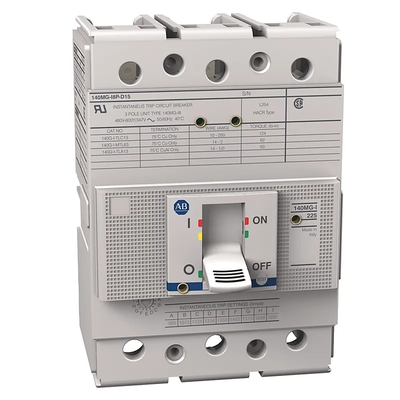 Rockwell Automation / Allen-Bradley 140MG-I8P-D15 – 140MG 150A I Frame Motor Ckt Protector