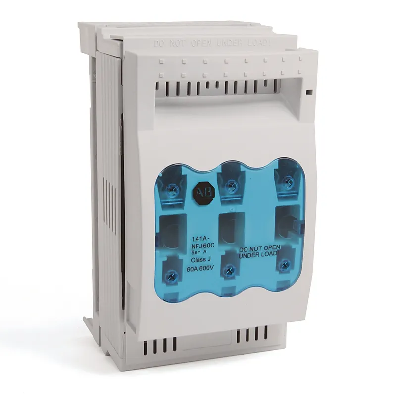 Rockwell Automation / Allen-Bradley 141A-NFJ60C – MCS Class J 60 A 600V Bus Bar Fuse Base — photo 1 of 2