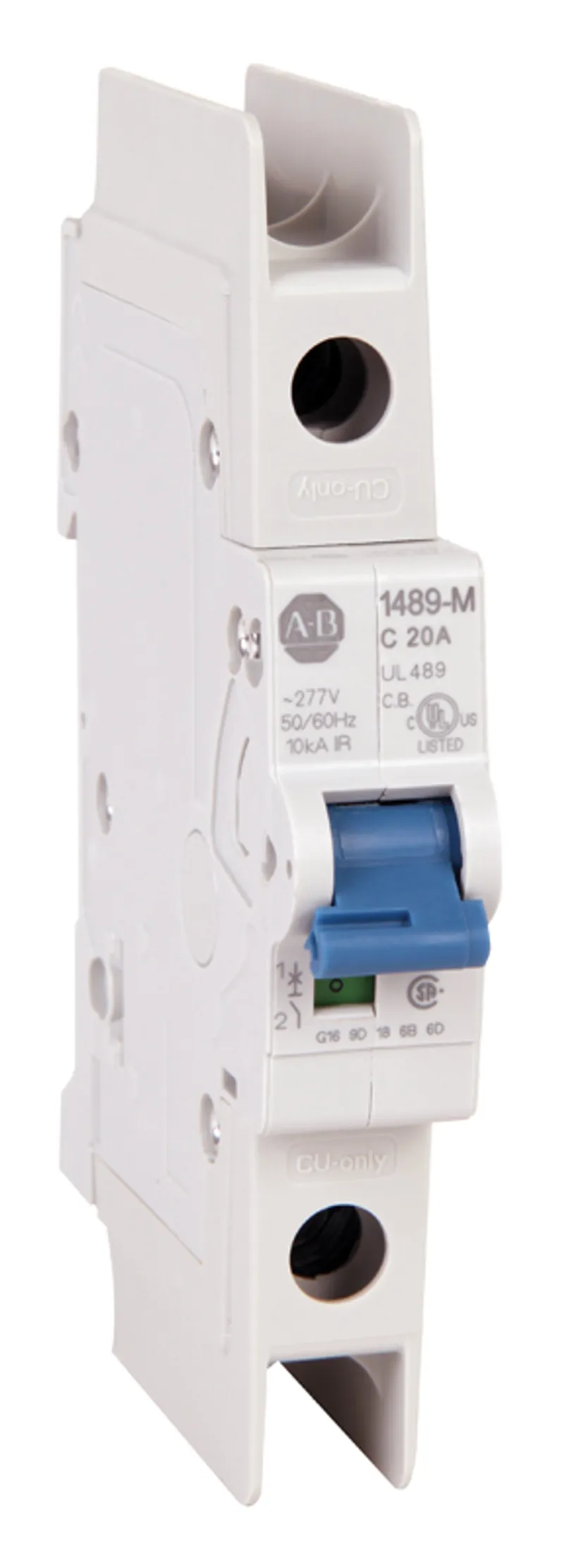 Rockwell Automation / Allen-Bradley 1489-M1D016 – UL489 1.5 A Miniature Circuit Breaker