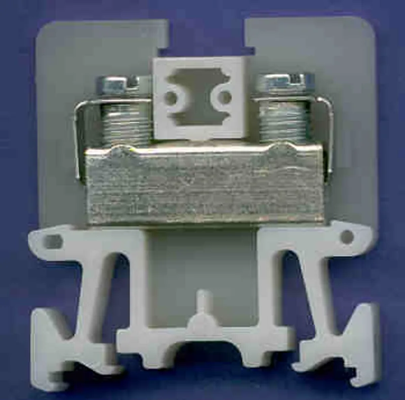 Rockwell Automation / Allen-Bradley 1492-CA1L – TERM BLCK Rail MTD 1P 55A Lg SCR WHT — photo 4 of 4