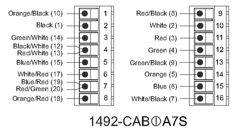 Rockwell Automation / Allen-Bradley 1492-CAB025A7S – Digital Cable Connection Products — photo 2 of 2