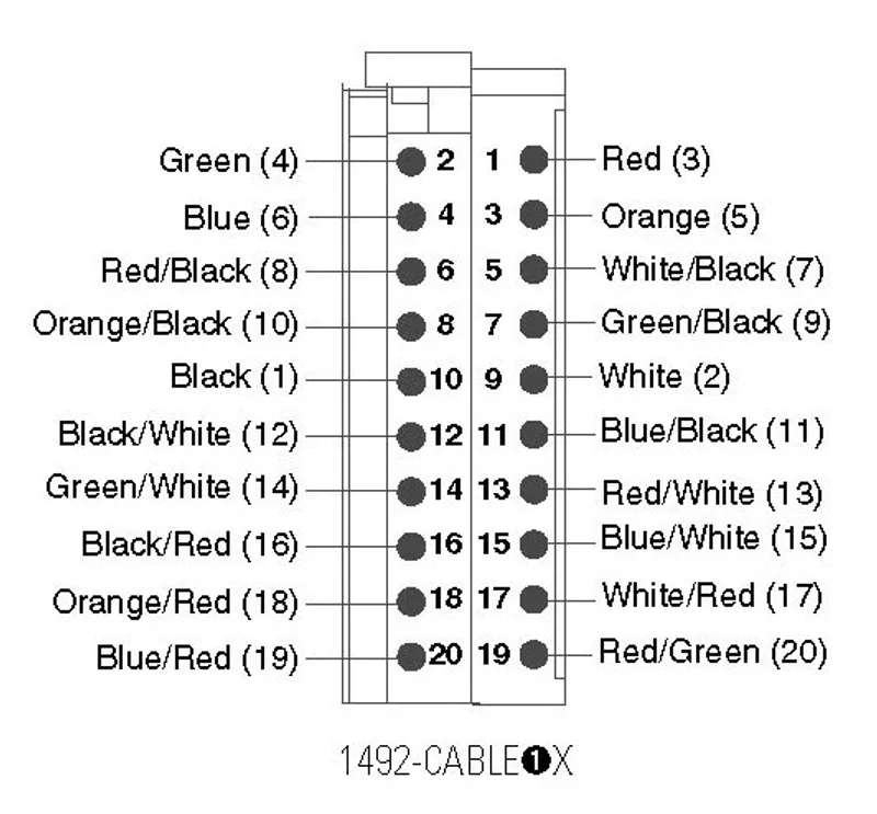 Rockwell Automation / Allen-Bradley 1492-CABLE004X – Digital Cable Connection Products — photo 2 of 2
