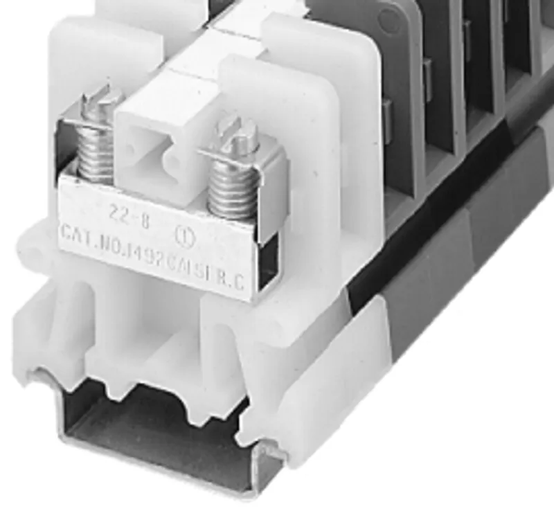 Rockwell Automation / Allen-Bradley 1492-CAM1 – TERM BLCK MULTI-Rail MTD 1P 55A WHT — photo 4 of 4