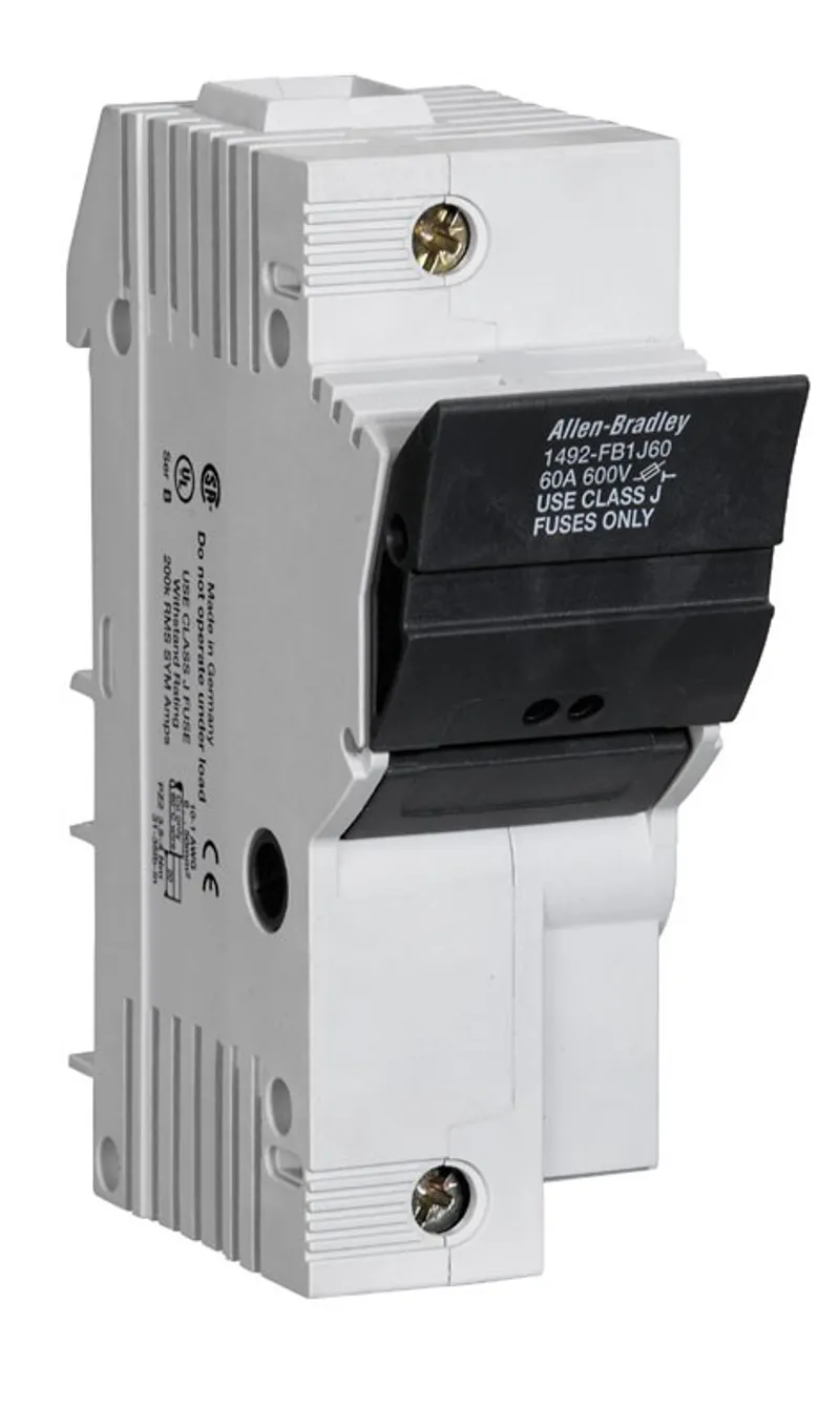 Rockwell Automation / Allen-Bradley 1492-FB1J60 – 1 Pole Fuse Holder — photo 2 of 2
