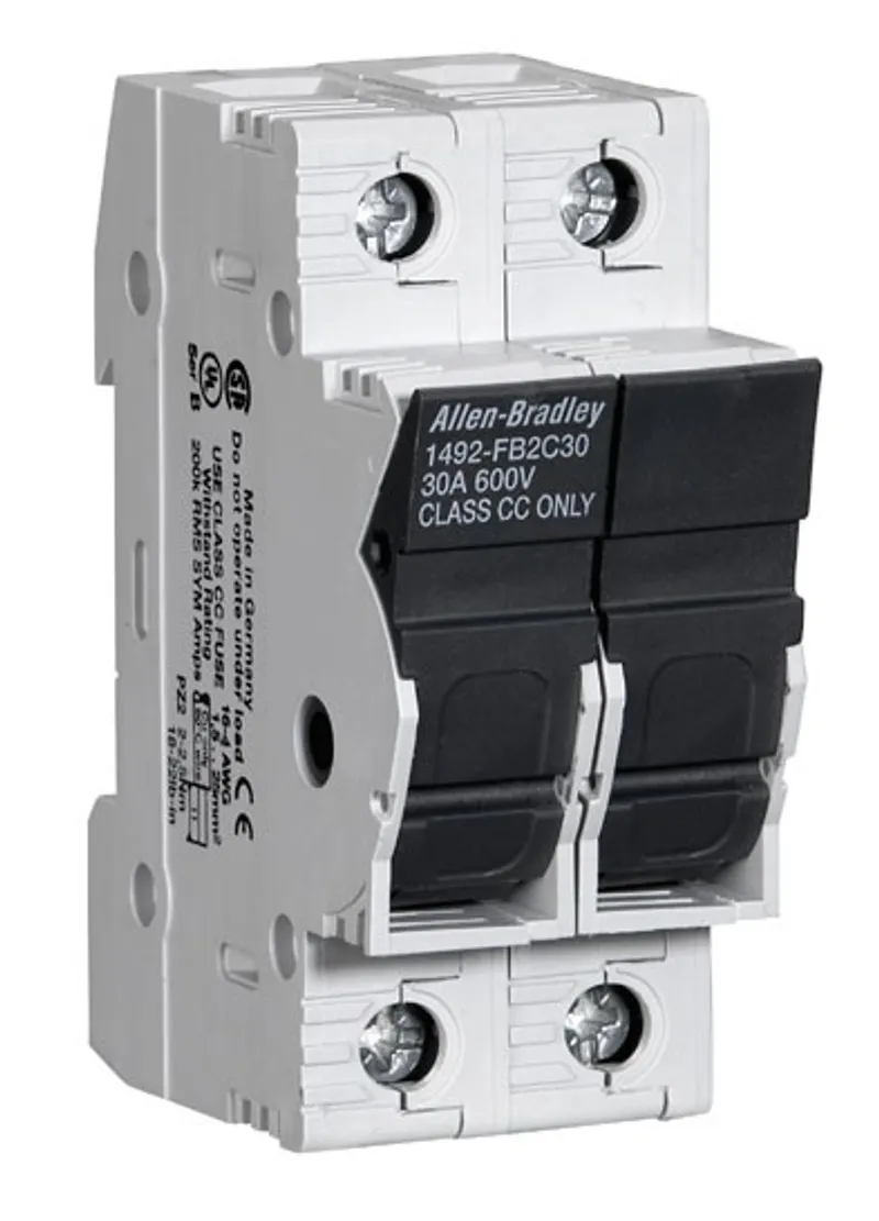 Rockwell Automation / Allen-Bradley 1492-FB2M30 – 2 Pole Fuse Holder — photo 2 of 2