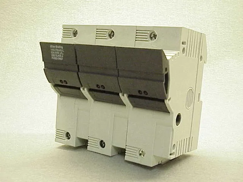 Rockwell Automation / Allen-Bradley 1492-FB3J60-L – 3 Pole Fuse Holder — photo 2 of 2